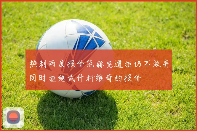 热刺两度报价范赫克遭拒仍不放弃同时拒绝武什科维奇的报价